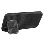 Θήκη iPhone 16 Pro NiLLkin Camshield Prop OpenView Magnetic Series Πλάτη με προστασία για την κάμερα και βάση στήριξης από σκλήρό Premium TPU μαύρο - Image 3