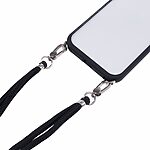 Θήκη iPhone 16 OEM Soft Silicone Sockproof v4 πλάτη με κορδόνι από αντικραδασμικό TPU μαύρο - Image 4