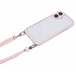 Θήκη iPhone 16 OEM Soft Silicone Sockproof v4 πλάτη με κορδόνι από αντικραδασμικό TPU ροζ - Image 3