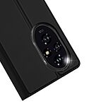 Θήκη Honor 200 5G DUX DUCIS Skin Pro Series με βάση στήριξης, υποδοχή καρτών και μαγνητικό κούμπωμα Flip Wallet από συνθετικό δέρμα και TPU μαύρο - Image 4