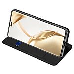 Θήκη Honor 200 Pro 5G DUX DUCIS Skin Pro Series με βάση στήριξης, υποδοχή καρτών και μαγνητικό κούμπωμα Flip Wallet από συνθετικό δέρμα και TPU μαύρο - Image 3