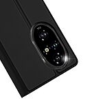 Θήκη Honor 200 Pro 5G DUX DUCIS Skin Pro Series με βάση στήριξης, υποδοχή καρτών και μαγνητικό κούμπωμα Flip Wallet από συνθετικό δέρμα και TPU μαύρο - Image 4