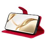 Θήκη Honor 200 Pro 5G Mad Mask Foldable Series με βάση στήριξης, υποδοχή καρτών και μαγνητικό κούμπωμα Flip Wallet από συνθετικό δέρμα και εσωτερικό TPU κόκκινο - Image 3