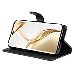 Θήκη Honor 200 Pro 5G Mad Mask Foldable Series με βάση στήριξης, υποδοχή καρτών και μαγνητικό κούμπωμα Flip Wallet από συνθετικό δέρμα και εσωτερικό TPU μαύρο - Image 3