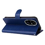 Θήκη Honor 200 Pro 5G Mad Mask Foldable Series με βάση στήριξης, υποδοχή καρτών και μαγνητικό κούμπωμα Flip Wallet από συνθετικό δέρμα και εσωτερικό TPU μπλε - Image 4