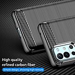 Θήκη OnePlus 9R 5G Mad Mask Brushed TPU Carbon Πλάτη μαύρο - Image 2