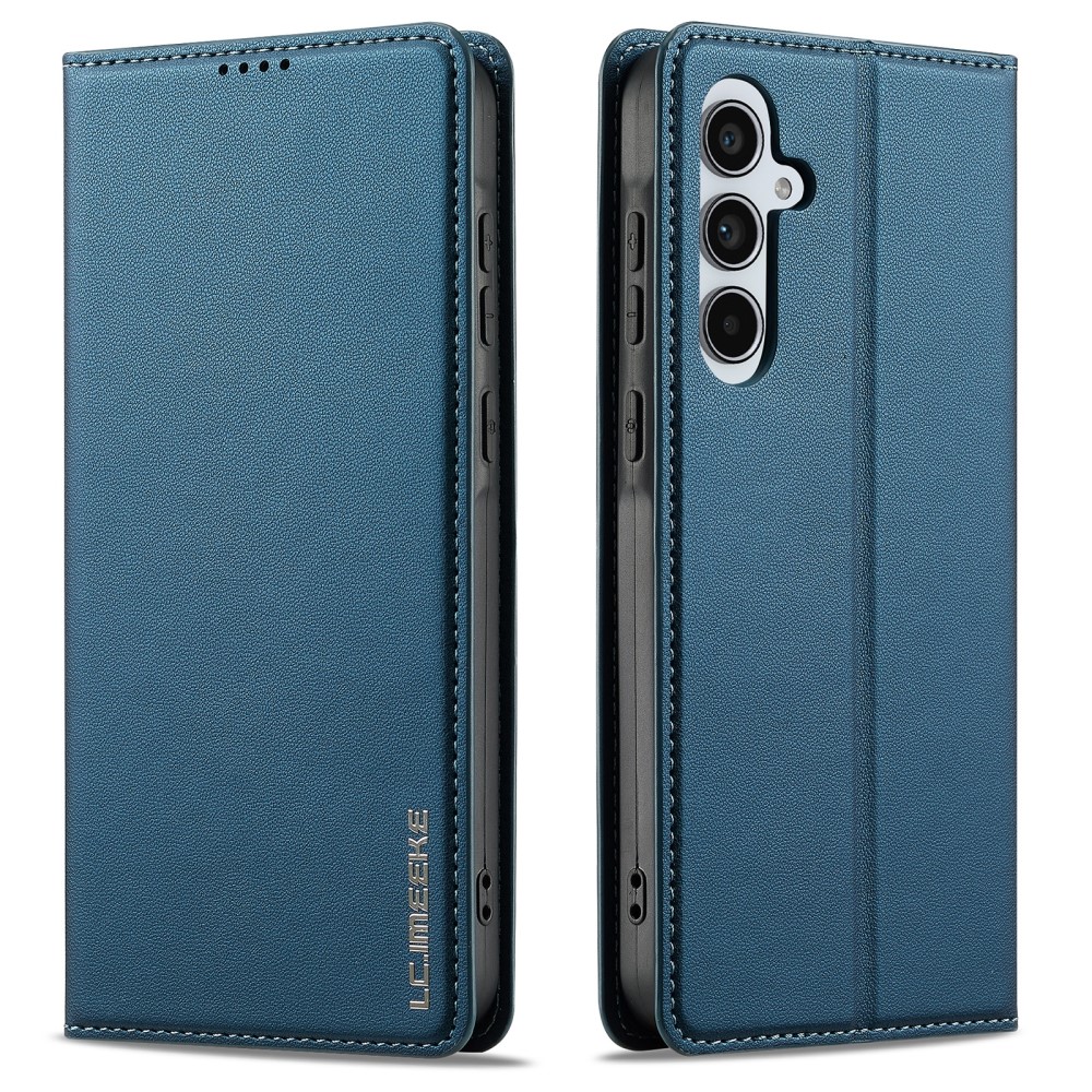 Θήκη Samsung Galaxy S24 FE 5G LC.IMEEKE PU Leather Series V2 με βάση στήριξης Θήκη Samsung Galaxy S24 FE 5G LC.IMEEKE PU Leather Series V2 με βάση στήριξης