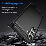 Θήκη Samsung Galaxy S24 FE 5G Mad Mask Brushed TPU Carbon Πλάτη μαύρο - Image 3