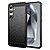 Θήκη Samsung Galaxy S24 FE 5G Mad Mask Brushed TPU Carbon Πλάτη μαύρο