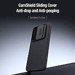 Θήκη Samsung Galaxy S24 FE 5G NiLLkin Camshield Pro Series Πλάτη με προστασία για την κάμερα από σκλήρό Premium TPU μπλε - Image 4