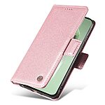 Θήκη Samsung Galaxy S24 FE 5G YIKATU Folio Series 003 με βάση στήριξης, υποδοχή καρτών και μαγνητικό κούμπωμα Flip Wallet από συνθετικό δέρμα και TPU ροζ χρυσό - Image 5