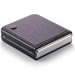 Θήκη Samsung Galaxy Z Flip6 5G / Z Flip7 FE 5G CASEME 023 Series Πορτοφόλι με βάση στήριξης, υποδοχές καρτών και μαγνητικό κούμπωμα από συνθετικό δέρμα και TPU μωβ - Image 4