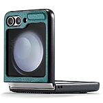 Θήκη Samsung Galaxy Z Flip6 5G / Z Flip7 FE 5G CASEME 023 Series Πορτοφόλι με βάση στήριξης, υποδοχές καρτών και μαγνητικό κούμπωμα από συνθετικό δέρμα και TPU πράσινο - Image 3