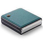 Θήκη Samsung Galaxy Z Flip6 5G / Z Flip7 FE 5G CASEME 023 Series Πορτοφόλι με βάση στήριξης, υποδοχές καρτών και μαγνητικό κούμπωμα από συνθετικό δέρμα και TPU πράσινο - Image 4