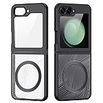 Θήκη Samsung Galaxy Z Flip6 5G / Z Flip7 FE 5G DUX DUCIS Aimo Kickstand V2 Series συμβατό με MagSafe φορτιστή - Ανθεκτική στις Πτώσεις μαύρο - Image 2