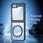 Θήκη Samsung Galaxy Z Flip6 5G / Z Flip7 FE 5G DUX DUCIS Aimo Kickstand V2 Series συμβατό με MagSafe φορτιστή - Ανθεκτική στις Πτώσεις μαύρο - Image 5