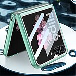 Θήκη Samsung Galaxy Z Flip6 5G / Z Flip7 FE 5G GKK Διάφανο προστατευτικό με ανθεκτική κατασκευή και ενσωματωμένη προστασία μικρής οθόνης και κάμερας - Image 3