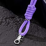 Θήκη Samsung Galaxy Z Flip6 5G / Z Flip7 FE 5G GKK Διάφανο Ανθεκτικό κάλυμμα με Προστασία Συστήματος Αναδίπλωσης, Μεταλλικό Δαχτυλίδι και Αποσπώμενο Λουρί Μεταφοράς μωβ - Image 3