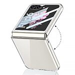 Θήκη Samsung Galaxy Z Flip6 5G / Z Flip7 FE 5G GKK Διάφανο προστατευτικό με ανθεκτική κατασκευή και ενσωματωμένη προστασία μικρής οθόνης και κάμερας πράσινο - Image 5