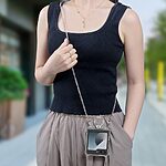 Θήκη Samsung Galaxy Z Flip6 5G / Z Flip7 FE 5G GKK Διάφανο Ανθεκτικό κάλυμμα με Προστασία Συστήματος Αναδίπλωσης, Μεταλλικό Δαχτυλίδι και Αποσπώμενο Λουρί Μεταφοράς χρυσό - Image 3