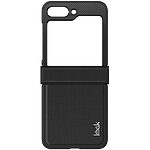 Θήκη Samsung Galaxy Z Flip6 5G / Z Flip7 FE 5G IMAK Ruiyi Series με υφή Carbon Fiber από συνθετικό δέρμα και σκληρό πλαστικό μαύρο - Image 4