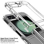 Θήκη Samsung Galaxy Z Flip6 5G / Z Flip7 FE 5G IMAK UX-6 Series Airbag Soft TPU πλάτη διάφανη - Image 5