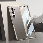 Θήκη Samsung Galaxy Z Fold6 5G GKK Premium Προστασία με PC+PU Υλικά και Προστατευτικό φιλμ Οθόνης για Λεπτό Σχεδιασμό και Ασφάλεια Titanium Grey - Image 2