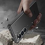 Θήκη Samsung Galaxy Z Fold6 5G GKK Premium Προστασία με PC+PU Υλικά και Προστατευτικό φιλμ Οθόνης για Λεπτό Σχεδιασμό και Ασφάλεια Titanium Grey - Image 5