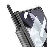 Θήκη Samsung Galaxy Z Fold6 5G GKK Προστατευτικό από PC με ενσωματωμένη θήκη για πενάκι, υποστήριξη ασύρματης φόρτισης και πτυσσόμενη βάση στήριξης μαύρο - Image 4