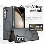 Θήκη Samsung Galaxy Z Fold6 5G Mad Mask Premium κάλυμμα TPU και PC με ματ αντιχαρακτική επιφάνεια, ανυψωμένες άκρες και συμβατότητα με MagSafe μαύρο - Image 3