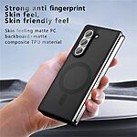 Θήκη Samsung Galaxy Z Fold6 5G Mad Mask Premium κάλυμμα TPU και PC με ματ αντιχαρακτική επιφάνεια, ανυψωμένες άκρες και συμβατότητα με MagSafe μαύρο - Image 4