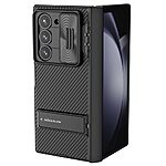 Θήκη Samsung Galaxy Z Fold6 5G NiLLkin Camshield Kickstand Series με Συρόμενο Κάλυμμα Κάμερας και Κρυφό Stand για Πλήρη Προστασία και Ευχρηστία μαύρο - Image 2