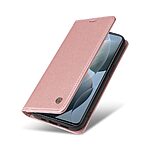 Θήκη Xiaomi 14T 5G YIKATU Folio Series με βάση στήριξης, υποδοχή καρτών και μαγνητικό κούμπωμα Flip Wallet από συνθετικό δέρμα και TPU ροζ χρυσό - Image 4