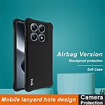 Θήκη Xiaomi 14T Pro 5G IMAK Airbag Matte Series με ενισχυμένες γωνίες από Premium ανθεκτικό TPU μαύρο - Image 3