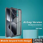 Θήκη Xiaomi 14T Pro 5G IMAK Airbag Series με ενισχυμένες γωνίες από Premium ανθεκτικό TPU μαύρο - Image 2