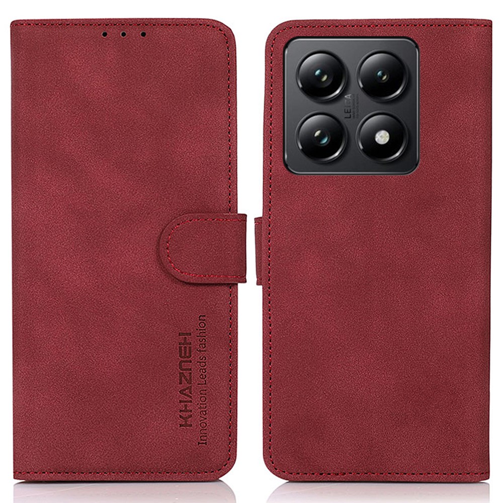 Θήκη Xiaomi 14T Pro 5G KHAZNEH Litchi Skin Texture Leather με βάση στήριξης Θήκη Xiaomi 14T Pro 5G KHAZNEH Litchi Skin Texture Leather με βάση στήριξης