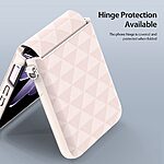 Θήκη Xiaomi Mix Flip 5G DUX DUCIS Fitt Series Προστατευτικό από δερματίνη και TPU με hinge protection και ενισχυμένη προστασία οθόνης ροζ - Image 4