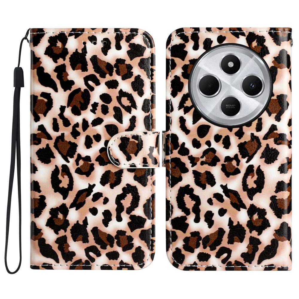 Θήκη Xiaomi Redmi 14C OEM σχέδιο Leopard Print με βάση στήριξης Θήκη Xiaomi Redmi 14C OEM σχέδιο Leopard Print με βάση στήριξης