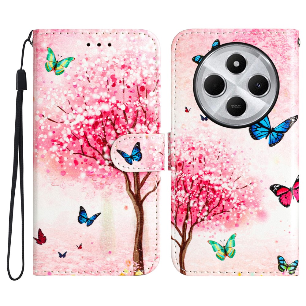 Θήκη Xiaomi Redmi 14C OEM σχέδιο Cherry Blossoms Tree με βάση στήριξης Θήκη Xiaomi Redmi 14C OEM σχέδιο Cherry Blossoms Tree με βάση στήριξης