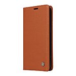 Θήκη Xiaomi Redmi 14C / Poco C75 YIKATU Folio Series με βάση στήριξης, υποδοχή καρτών και μαγνητικό κούμπωμα Flip Wallet από συνθετικό δέρμα και TPU καφέ - Image 5