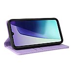 Θήκη Xiaomi Redmi 14C / Poco C75 YIKATU Folio Series με βάση στήριξης, υποδοχή καρτών και μαγνητικό κούμπωμα Flip Wallet από συνθετικό δέρμα και TPU μωβ - Image 3