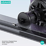 Βάση Αυτοκινήτου Αεραγωγού USAMS US-CD222  JC Series 15W με ασύρματη φόρτιση 5W/7.5W/10W/15W μαύρο - Image 5