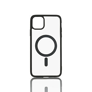 Θήκη iPhone 11 Pro Max Canvas Magnetic Hybrid Hard PC back & TPU frame με Camera Protection Lips