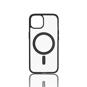 Θήκη iPhone 13 Canvas Magnetic Hybrid Hard PC back & TPU frame με Camera Protection Lips