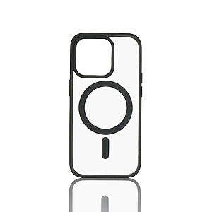 Θήκη iPhone 14 Pro Canvas Magnetic Hybrid Hard PC back & TPU frame με Camera Protection Lips