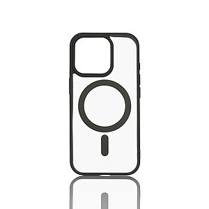 Θήκη iPhone 16 Pro Canvas Magnetic Hybrid Hard PC back & TPU frame με Camera Protection Lips