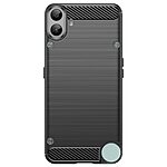 Θήκη Nothing CMF Phone 1 5G Mad Mask Brushed TPU Carbon Πλάτη μαύρο - Image 2