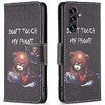 Θήκη Samsung Galaxy A16 4G / A16 5G OEM Angry bear with chainsaw με βάση στήριξης