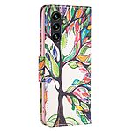 Θήκη Samsung Galaxy A16 4G / A16 5G OEM Colorized Tree με βάση στήριξης, υποδοχές καρτών και μαγνητικό κούμπωμα Flip Wallet από συνθετικό δέρμα και TPU - Image 5