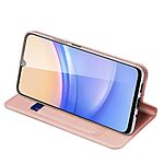 Θήκη Samsung Galaxy A16 4G / A16 5G DUX DUCIS Skin Pro Series με βάση στήριξης, υποδοχή καρτών και μαγνητικό κούμπωμα Flip Wallet από συνθετικό δέρμα και TPU ροζ χρυσό - Image 3